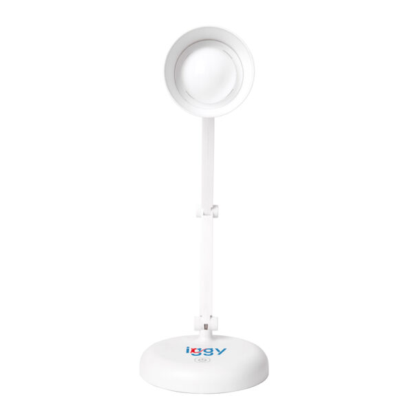 LAMPA BIROU LED Iggy,100 lumen,3 trepte intens lum,buton tactil on/off,mat ABS,conec: cablu USB inclus/3 baterii AA (neincluse),durata viata bec LED 50000h,alb "IGDL-LED-LAMP" LAMPA BIROU LED Iggy,100 lumen,3 trepte intens lum,buton tactil on/off,mat ABS,conec: cablu USB inclus/3 baterii AA (neincluse),durata viata bec LED 50000h,alb "IGDL-LED-LAMP"