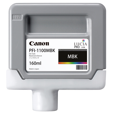 Cartus Cerneala Original Canon Matte Black, PFI-1100MBK, pentru IPF PRO-2000|PRO-4000|PRO-6000, 160ml, incl.TV 0.15 RON,NOPP, "0849C001AA" Cartus Cerneala Original Canon Matte Black, PFI-1100MBK, pentru IPF PRO-2000|PRO-4000|PRO-6000, 160ml, incl.TV 0.15 RON,NOPP, "0849C001AA"