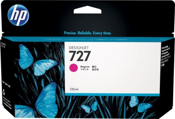 Cartus Cerneala Original HP Magenta, nr.727, pentru DesignJet T1500|T1530|T2500|T2530|T920, 130ml, , "B3P20A" Cartus Cerneala Original HP Magenta, nr.727, pentru DesignJet T1500|T1530|T2500|T2530|T920, 130ml, , "B3P20A"