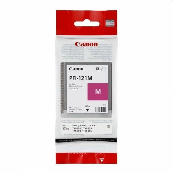 Cartus Cerneala Original Canon Magenta, PFI-121M, pentru IPF M-255|TM-350|TM-355, 130ml, ,NOPP, "6267C001AA" Cartus Cerneala Original Canon Magenta, PFI-121M, pentru IPF M-255|TM-350|TM-355, 130ml, ,NOPP, "6267C001AA"
