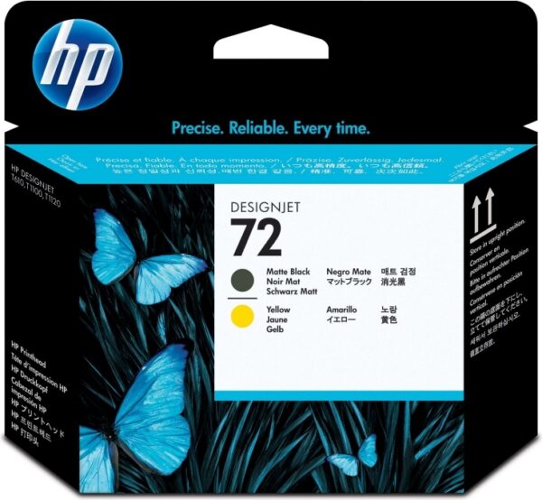 Cap Printare Original HP Matte Black/Yellow, nr.72, pentru DesignJet T1100|1120|1200|1300|2300|T610|620|770|790, , , "C9384A" Cap Printare Original HP Matte Black/Yellow, nr.72, pentru DesignJet T1100|1120|1200|1300|2300|T610|620|770|790, , , "C9384A"