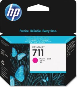 Cartus Cerneala Original HP Magenta, nr.711, pentru DesignJet T120|T520, 28ml, , "CZ131A"