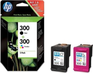 Combo-Pack Original HP CMYK, nr.300, pentru DJ D2530|2560|5560|F2420|2480|4580|PS C4680|4780, , , "CN637EE"