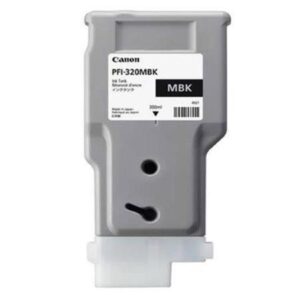 Cartus Cerneala Original Canon Matte Black, PFI-320MBK, pentru IPF TM-200|TM-205|TM-300|TM-305, 300ml, ,NOPP, "2889C001AA"