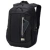 RUCSAC CASE LOGIC Jaunt, pt. notebook de max. 15.6", 2 compartimente, buzunar frontal, buzunar lateral x 2, waterproof, volum 23 litri, poliester reciclat, negru"WMBP215BLACK" / 3204869