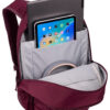 RUCSAC CASE LOGIC, pt. notebook de max. 15.6 inch, 2 compartimente, buzunar frontal | buzunar lateral x 2, waterproof, poliester, deep burgundy "WMBP115" 3205623