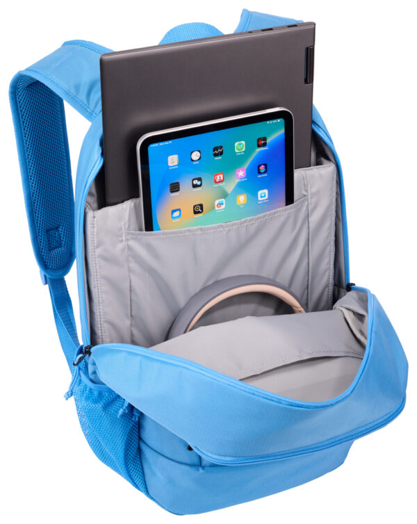 RUCSAC CASE LOGIC, pt. notebook de max. 15.6 inch, 2 compartimente, buzunar frontal | buzunar lateral x 2, waterproof, poliester, Sky Blue "WMBP115" 3205624 RUCSAC CASE LOGIC, pt. notebook de max. 15.6 inch, 2 compartimente, buzunar frontal | buzunar lateral x 2, waterproof, poliester, Sky Blue "WMBP115" 3205624