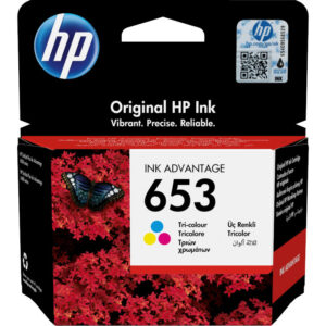 Cartus Cerneala Original HP Color, nr.653, pentru DJ 6075|6475 AIO, , , "3YM74AE"