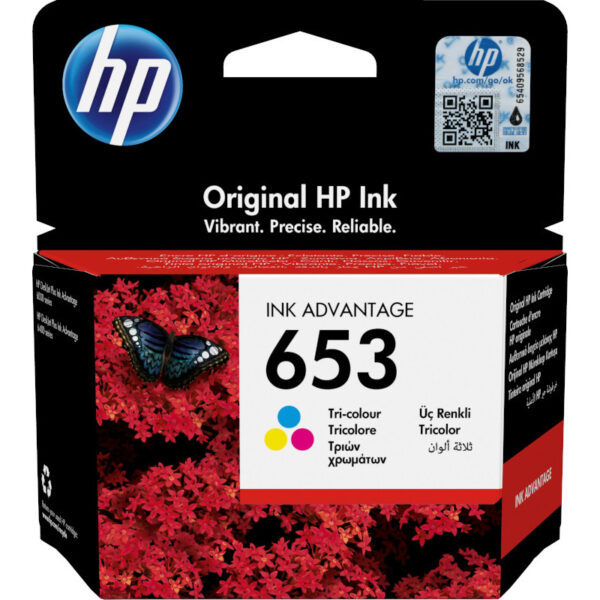 Cartus Cerneala Original HP Color, nr.653, pentru DJ 6075|6475 AIO, , , "3YM74AE" Cartus Cerneala Original HP Color, nr.653, pentru DJ 6075|6475 AIO, , , "3YM74AE"