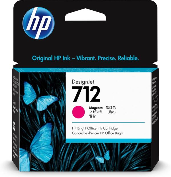 Cartus cerneala Original HP Magenta, nr.712, pentru DesignJet Studio 24|Studio 36|T230|T250|T630|T650, 38ml, , "3ED68A" Cartus cerneala Original HP Magenta, nr.712, pentru DesignJet Studio 24|Studio 36|T230|T250|T630|T650, 38ml, , "3ED68A"