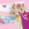 Caiet de colorat și decorat Depesche Top Model Fantasy Model Carte Fancy Foil