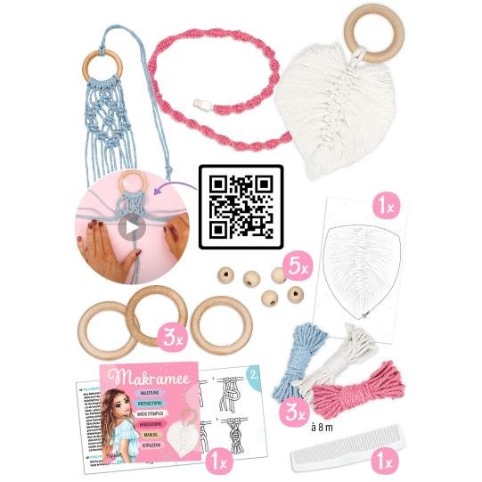 Set Macrame DIY Mic Top Model