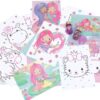 Set creativ lipici cu sclipici Depesche
