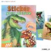 Carte cu stickere Dino World, 25 pagini Carte cu stickere Dino World, 25 pagini