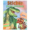 Carte cu stickere Dino World, 25 pagini Carte cu stickere Dino World, 25 pagini