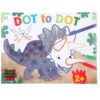 Carte de colorat Dot to Dot Dino World Carte de colorat Dot to Dot Dino World