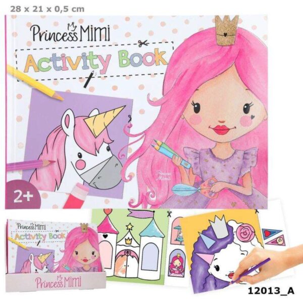 Carte de colorat Craft Princess Mimi Depesche