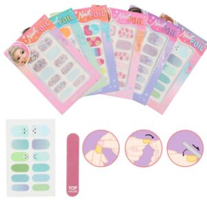 Set 12 unghii autocolante Beauty and Me Top Model