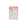 Set 12 unghii autocolante Beauty and Me Top Model