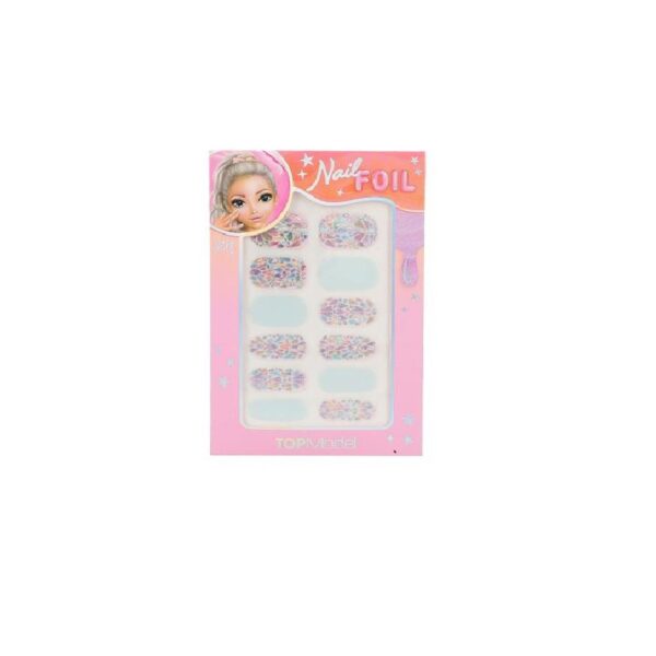 Set 12 unghii autocolante Beauty and Me Top Model