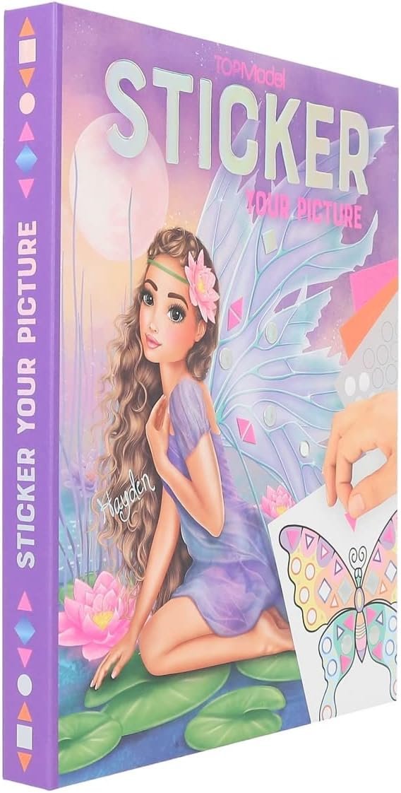 Carte cu stickere Fantasy Top Model Carte cu stickere Fantasy Top Model