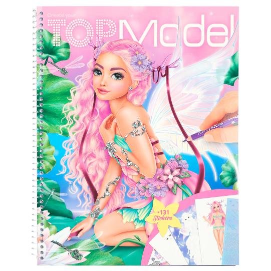 Carte de colorat Fantasy TOPModel Carte de colorat Fantasy TOPModel
