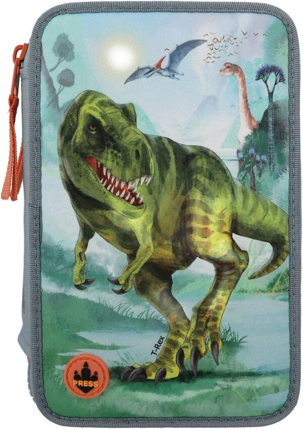 Penar echipat cu 3 fermoare cu cod T-REX Penar echipat cu 3 fermoare cu cod T-REX