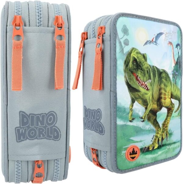 Penar echipat cu 3 fermoare cu cod T-REX Penar echipat cu 3 fermoare cu cod T-REX
