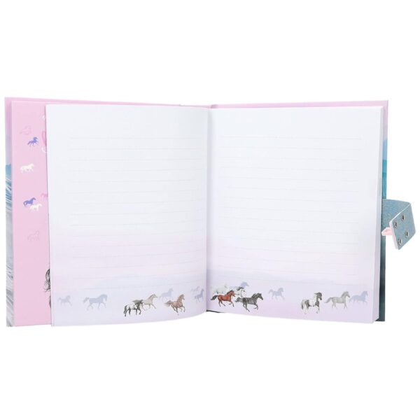 Jurnal cu cod și sunet albastru Miss Melody