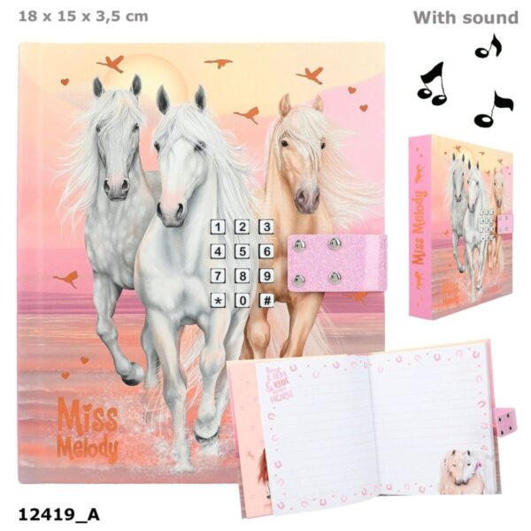 Jurnal cu cod și sunet Sundown Miss Melody Jurnal cu cod și sunet Sundown Miss Melody