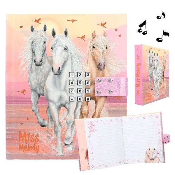 Jurnal cu cod și sunet Sundown Miss Melody Jurnal cu cod și sunet Sundown Miss Melody