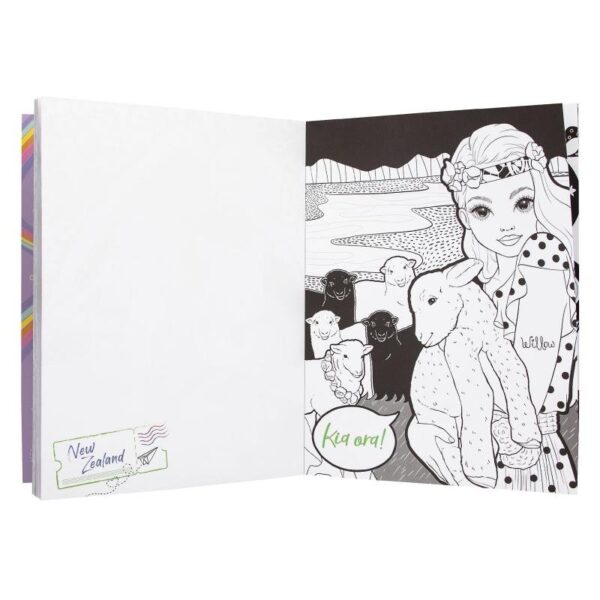 Carte de colorat și design TOPModel Carte de colorat și design TOPModel