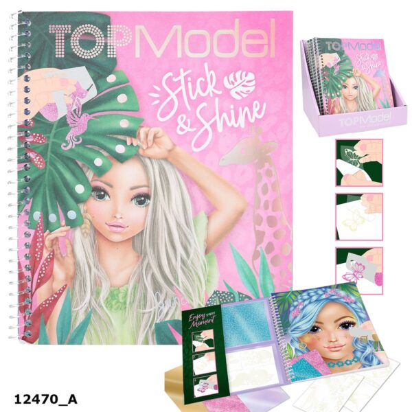 Carte de activități Stick & Shine TOPModel Carte de activități Stick & Shine TOPModel