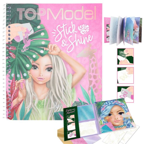Carte de activități Stick & Shine TOPModel Carte de activități Stick & Shine TOPModel