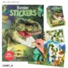 Stickere cu numere Dino World Stickere cu numere Dino World