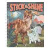 Carte de activități Stick & Shine Dino World Carte de activități Stick & Shine Dino World