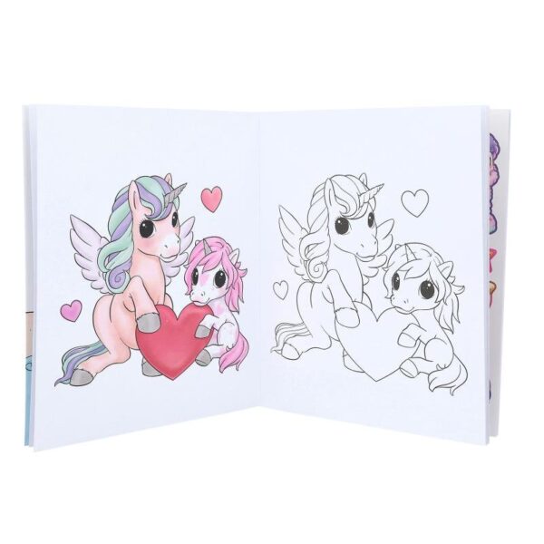 Carte de colorat Unicorn Ylvi