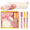 Set personalizare cu 3 carioci și penar Top Model