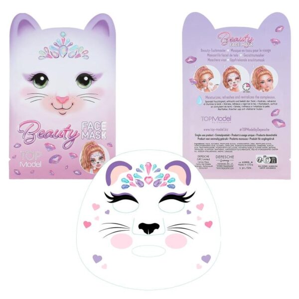 Mască de față Animal Beauty and Me Top Model