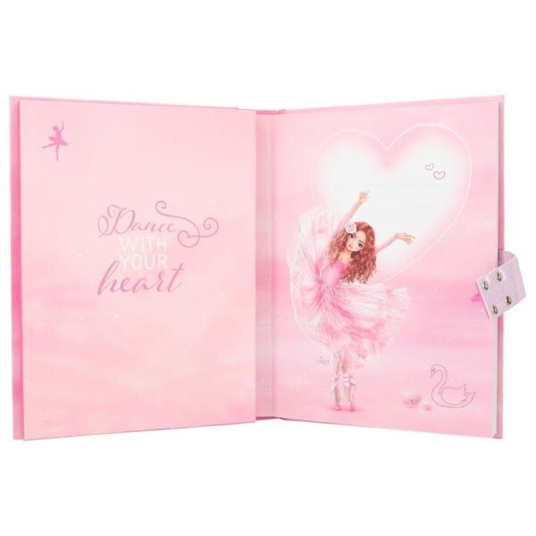 Jurnal cu cod și sunet Ballet Top Model