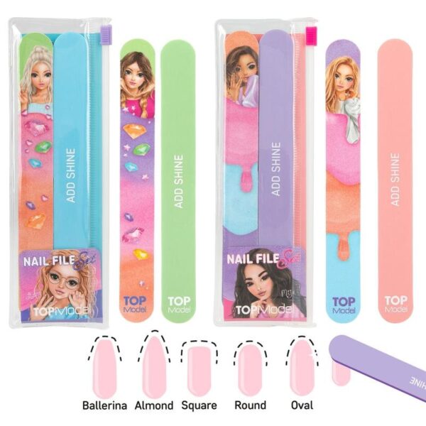 Set 2 pile pentru unghii BEAUTY and Me Top Model
