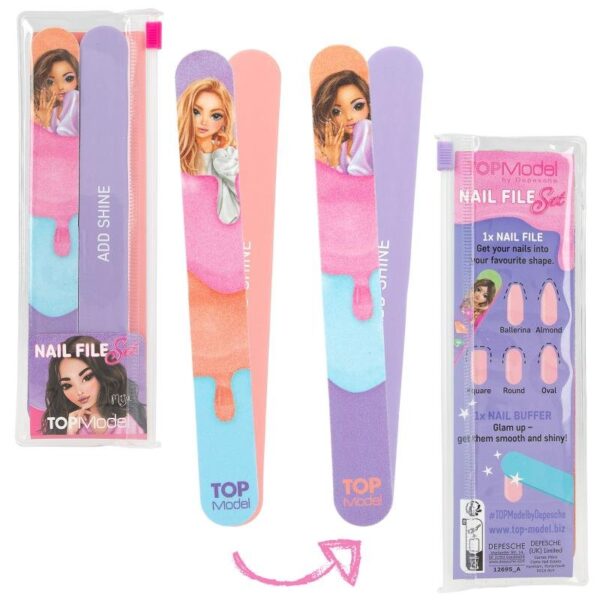 Set 2 pile pentru unghii BEAUTY and Me Top Model
