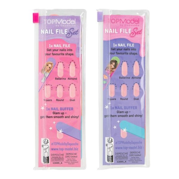 Set 2 pile pentru unghii BEAUTY and Me Top Model