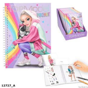 Carte de colorat de buzunar TOPModel