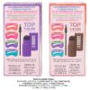 Set pentru sprâncene cu 4 șabloane Beauty and Me Top Model