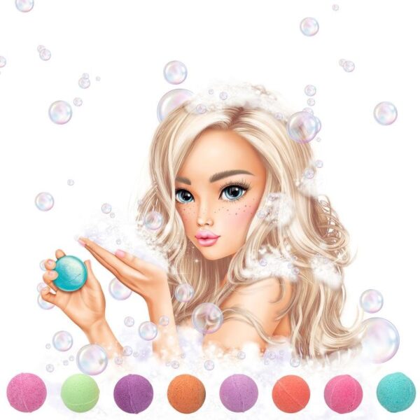 Set 8 bombe de baie Beauty and Me Top Model