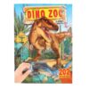 Carte cu stickere Creează grădina zoo Dino World