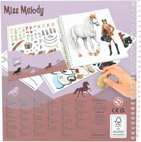 Carte Dress Me Up Miss Melody Carte Dress Me Up Miss Melody
