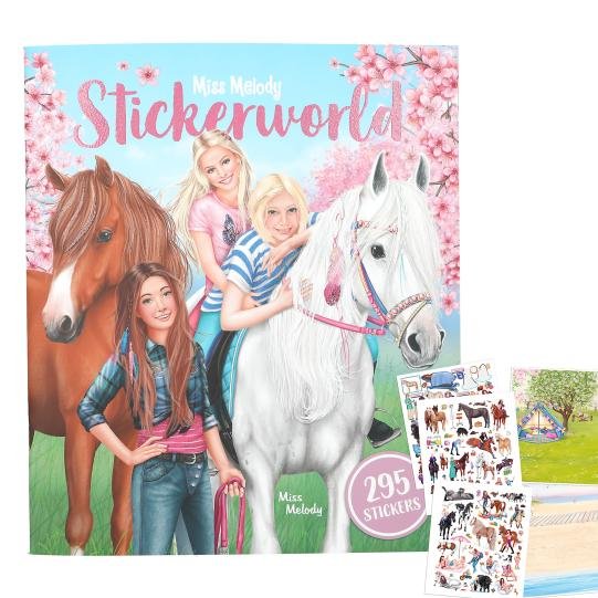 Carte Stickerworld Miss Melody Carte Stickerworld Miss Melody
