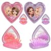 Perie de păr pliabilă inimă Beauty & Me Top Model